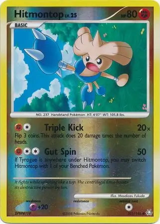 Legends Awakened Hitmontop #101/146 reverse holo